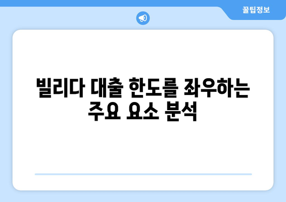 소액 급전 대출 한도 극대화| 빌리다를 활용하는 최고의 전략 | 빌리다, 소액 대출, 한도 높이기, 급전 팁